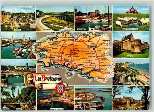 Rennes Concareneau Lorient Nantes Mont Saint Michel Morlaix