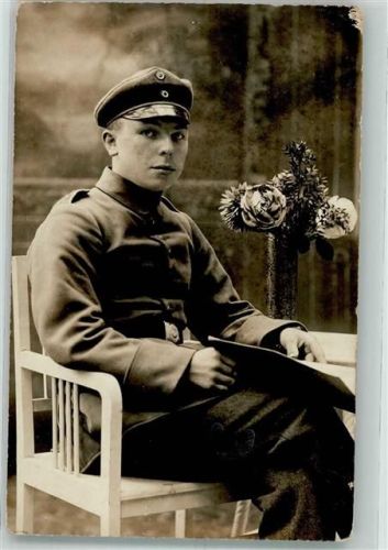 1918 Soldat Blumen