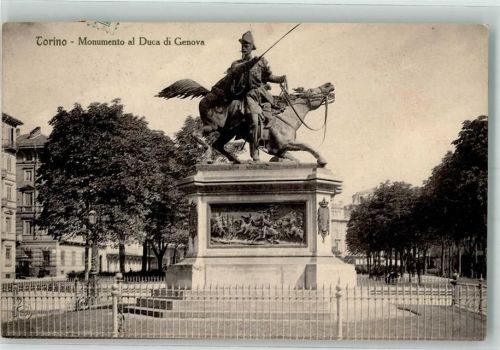 Torino 1914 Denkmal Duca di Genova