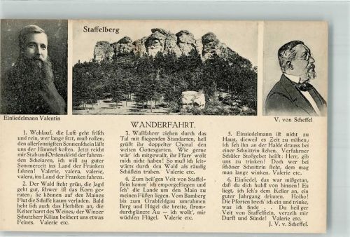 Bad Staffelstein Einsiedelmann Valentin Staffelberg V. von Staffel