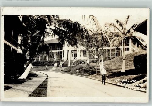 Panama City Gatun Hotel Ort handschriftlich