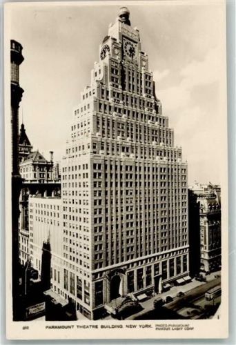 New York City Paramount Theatre Building