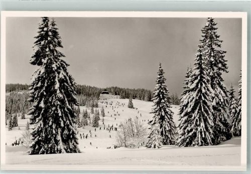 Feldberg Winter Skifahrer