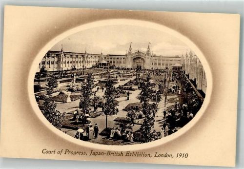 London 1910 Court of Progress JapanBritish Exhibition