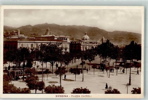 Messina Piazza Cairoli Straßenbahn