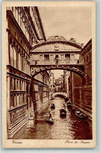 Venezia Ponte dei Sospiri Gondel