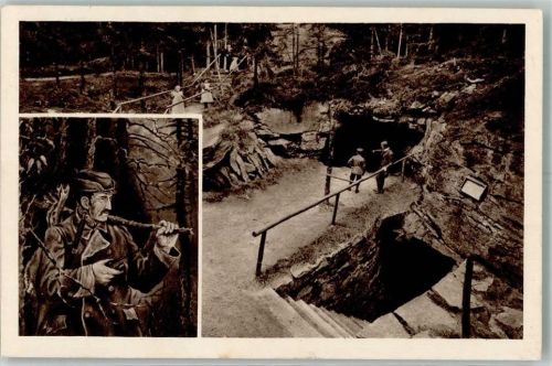 Ehrenfriedersdorf Stülpnerhöhle Eingang Soldaten Kinder