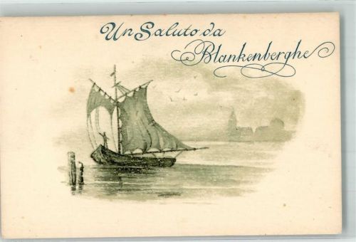Blankenberghe Segelschiff