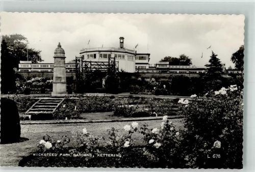 Nottingham Denkmal Gasthaus Wicksteed Park Gardens Kettering