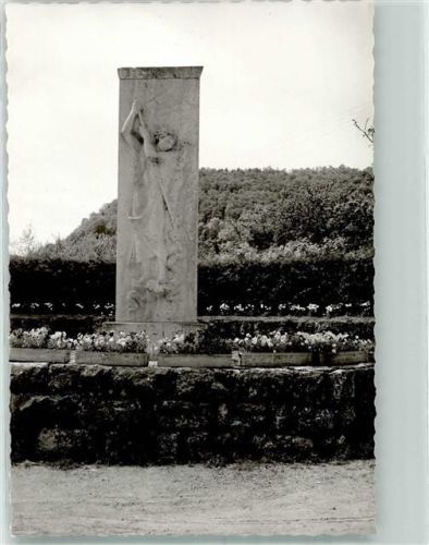 Hausen Denkmal Ort handschriftlich Foto Original aus Archiv eines Ansichtskartenverlags