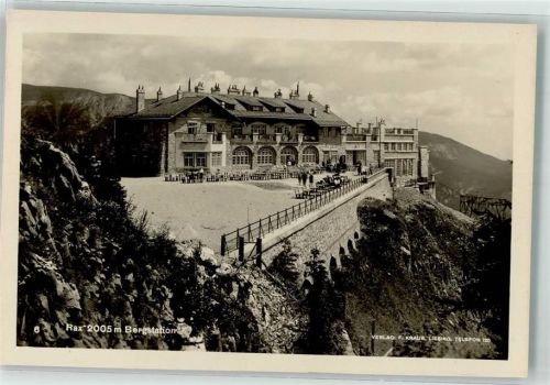 Raxalpe Gasthaus Bergstation