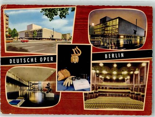 Charlottenburg Deutsche Oper Verlag Kunst und Bild 2104 C