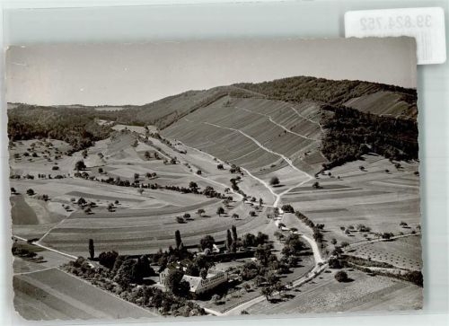 Sobernheim Fliegeraufnahme Ort handschriftlich Foto Original aus Archiv eines Ansichtskartenverlags