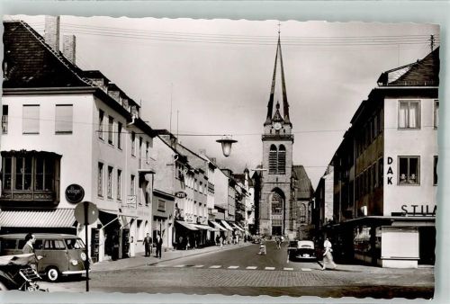 Bad Kreuznach Salinenstrasse Kirche VW Bulli