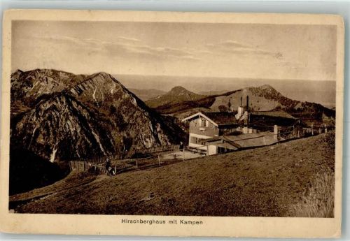 Hirschberghaus 1925 Hüttenstempel