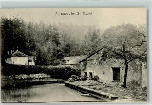 Saint-Mihiel 1091 Apremont Feldpost WK I 5.Bayer. Inf.Div.