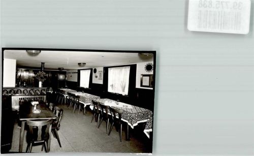 Herbertingen Gasthaus Engel Gaststube mit Kachelofen Foto Original aus Archiv eines Ansichtskartenverlags Ort handschriftlich