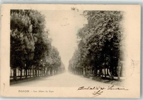 Dijon 1904 Les Allées du Parc