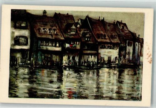 Bamberg Häuser an der Regnitz Spende Errichtung eines Altersheims der Nothilfe DOB