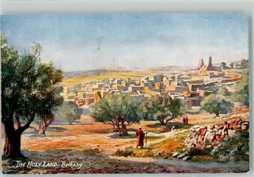 Jerusalem Oilette Tuck und Sons Nr. 7786 the Holy Land