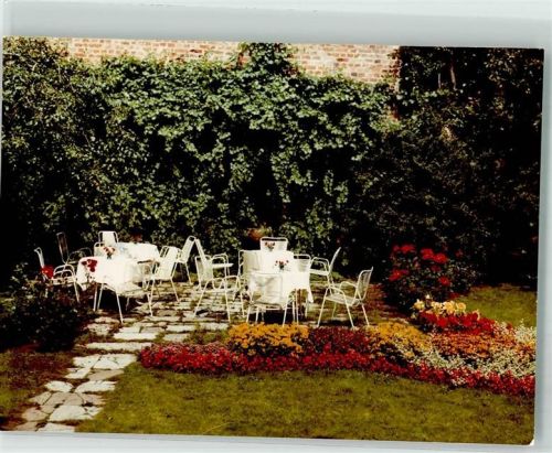 Lübeck Schabbelhaus Garten Foto Original aus Archiv eines Ansichtskartenverlags