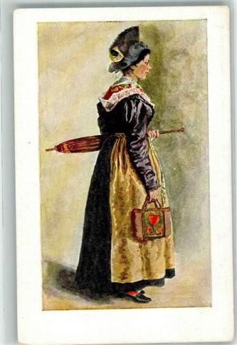 Frau Regenschirm Handtasche