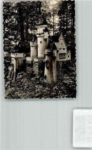 Bakum Märchenwald bei Melle Jungfrau Marlen Märchenschloss Foto Original aus Archiv eines Ansichtskartenverlags Ort handschriftlich