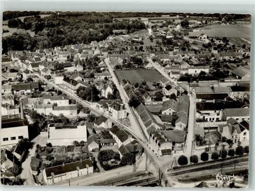 Villedieu-sur-Indre Fliegeraufnahme