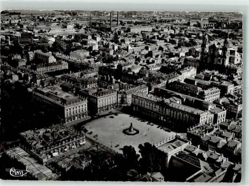 Nancy Fliegeraufnahme und Stanislas Platz
