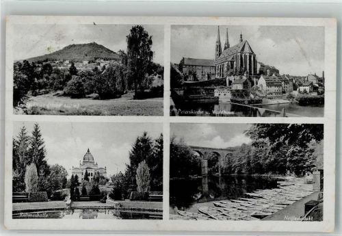 Görlitz 1941 Kirche Ruhmeshalle ViaduktLandeskrone