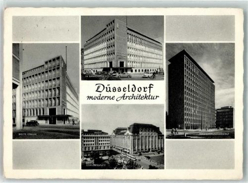 Düsseldorf Breite Straße Bankenviertel Provinzial Versicherungsanstalt Corneliusplatz