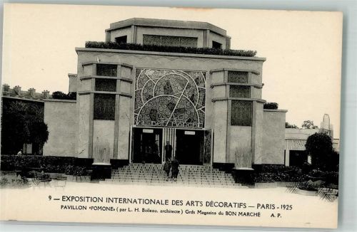 Paris 1925 Exposition Internationale des Arts Decoratifs Pavillon Pomone