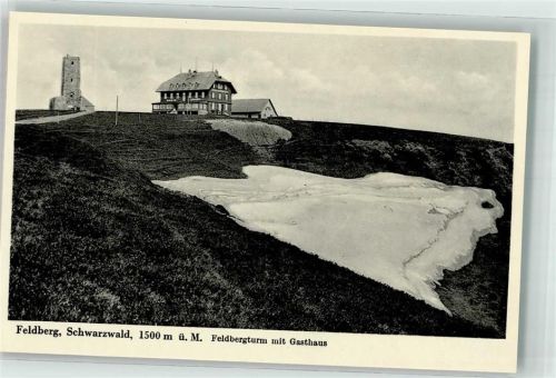 Feldberg Gasthaus Aussichtsturm Feldbergturm