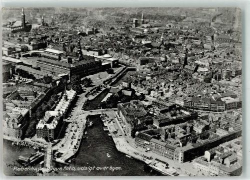 Kopenhagen 1947 Fliegeraufnahme