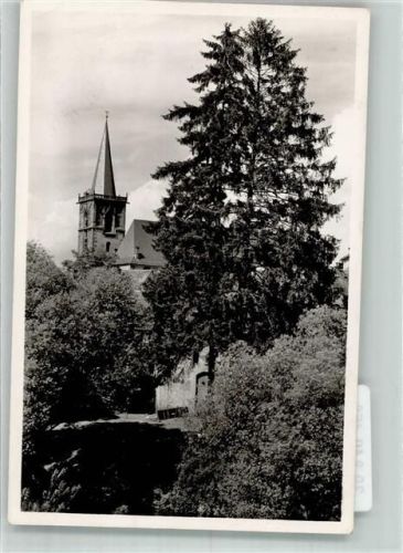Wertheim Stadtkirche Foto Original aus Archiv eines Ansichtskartenverlags