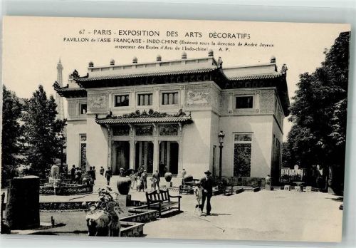 Paris Exposition des Arts Decoratif Pavillon de l´Asie