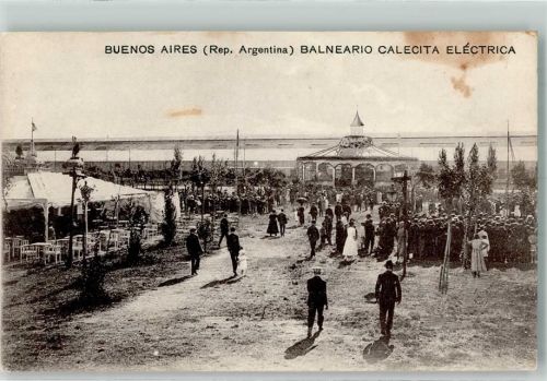 Buenos Aires 1922 Balneario Calecita Eletrica