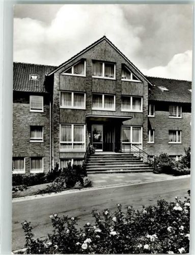 Belm Eingang zum Altenheim der Caritas Haus St. Marien Fotograf Lichtenberg