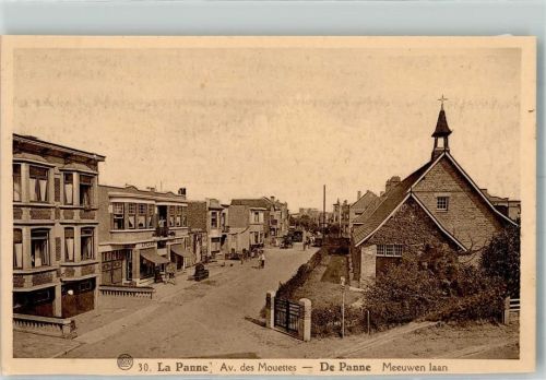 De Panne Avenue des Mouettes Kirche