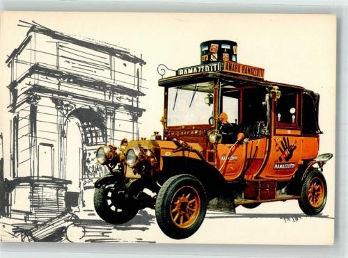 Carolina Auto pubblicitaria Ramazzotti 1905