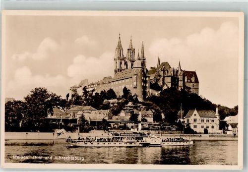 Meißen Raddampfer Albrechtsburg Dom