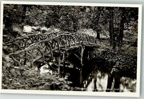 Oettingen Naturbrücke fürstl. Hofgarten