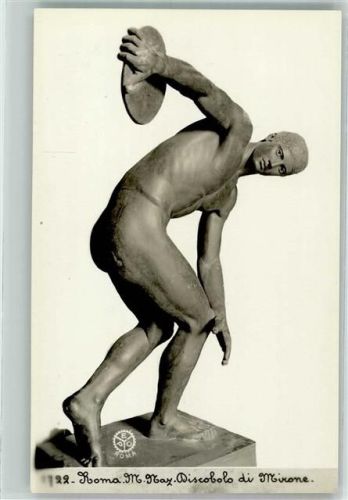 Roma Rom Discobolos von Mirone Skulptur (Erotik)