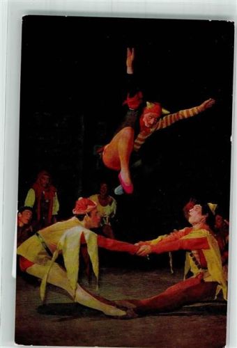 Esmeralda Act 1 Jesters Dance Ballett Foto AK