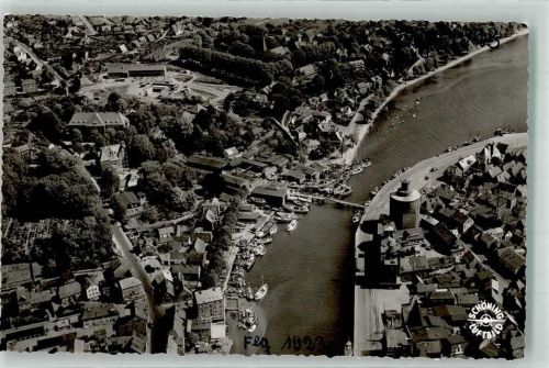 Eckernförde Fliegeraufnahme Hafen