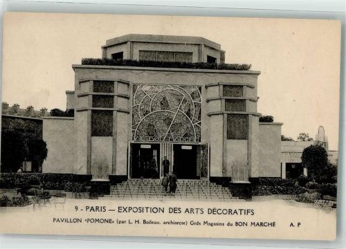 Paris Exposition Internationale des Arts Decoratifs Pvillon Pomone