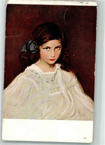1912 sign. Szankowsky B. v. Kinderbildnis Serie XIV 1.