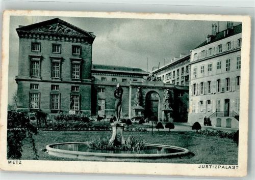 Metz Justizpalast Verlag Hoffmann, Heinrich Me 0016