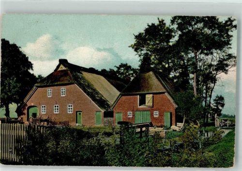 Oldenburg 1909 Marschen-Bauernhof im Oldenburger Land