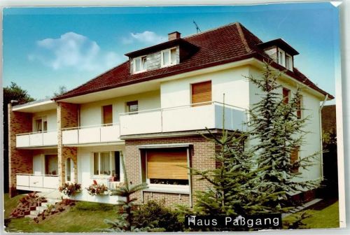 Bad Waldliesborn Penision Paßgang Ort handschriftlich Foto Original aus Archiv eines Ansichtskartenverlags